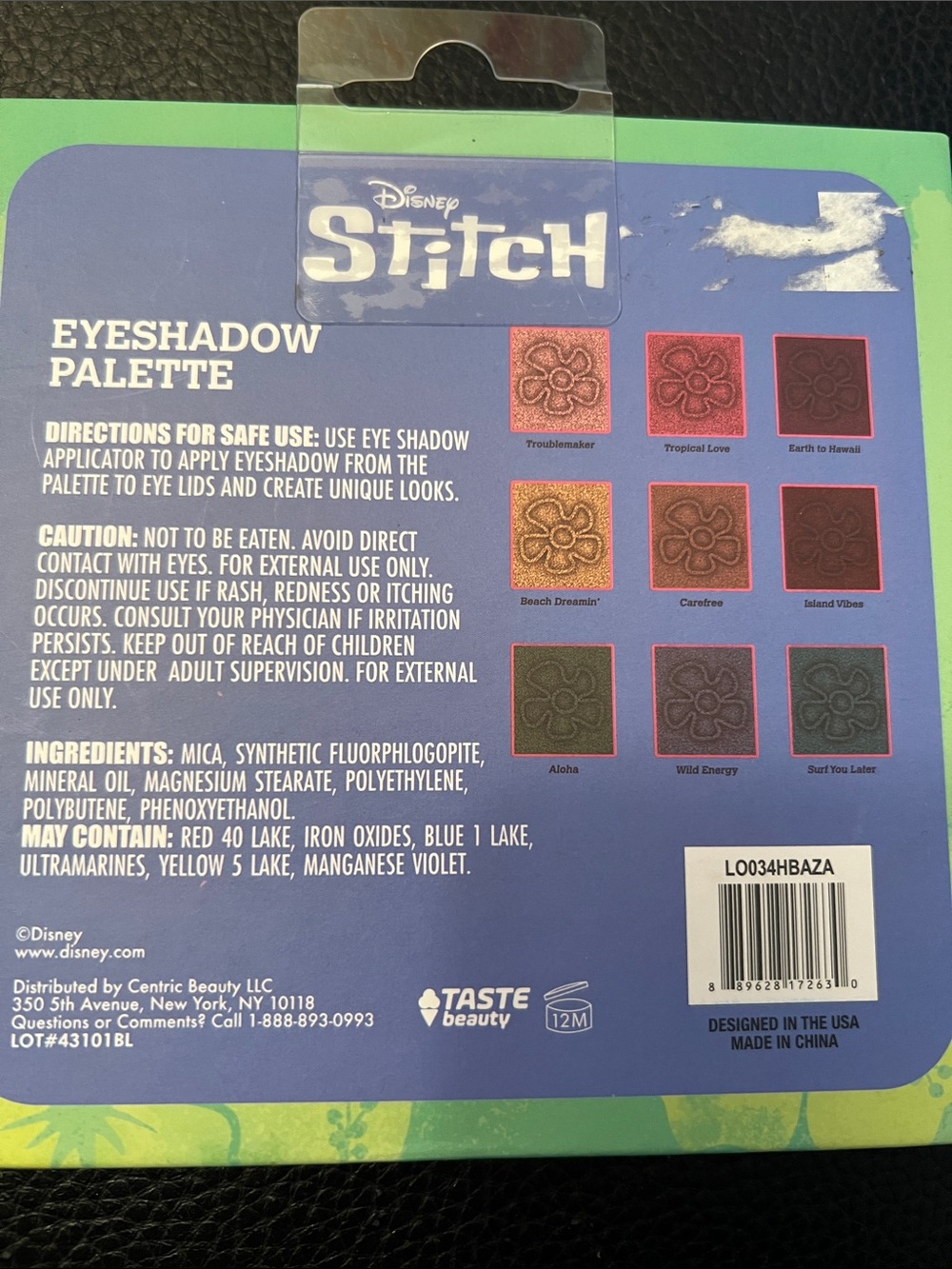 DISNEY STITCH 9 colors with a mirror eyeshadow palette -NEW - Picture 4 of 6